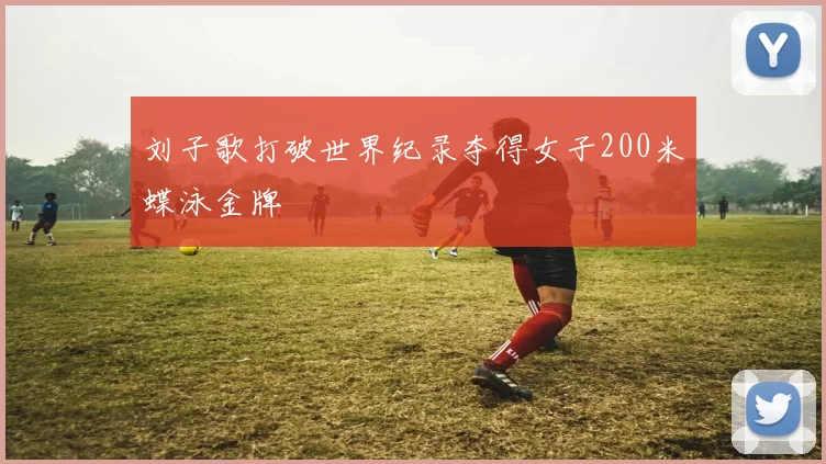 刘子歌打破世界纪录夺得女子200米蝶泳金牌